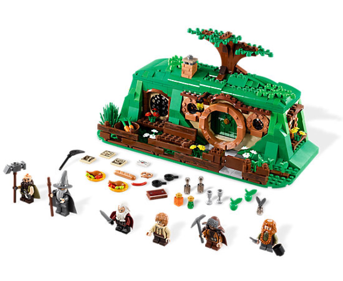 The Hobbit LEGO Set Reference Inventories and Instructions, image size:1100x900