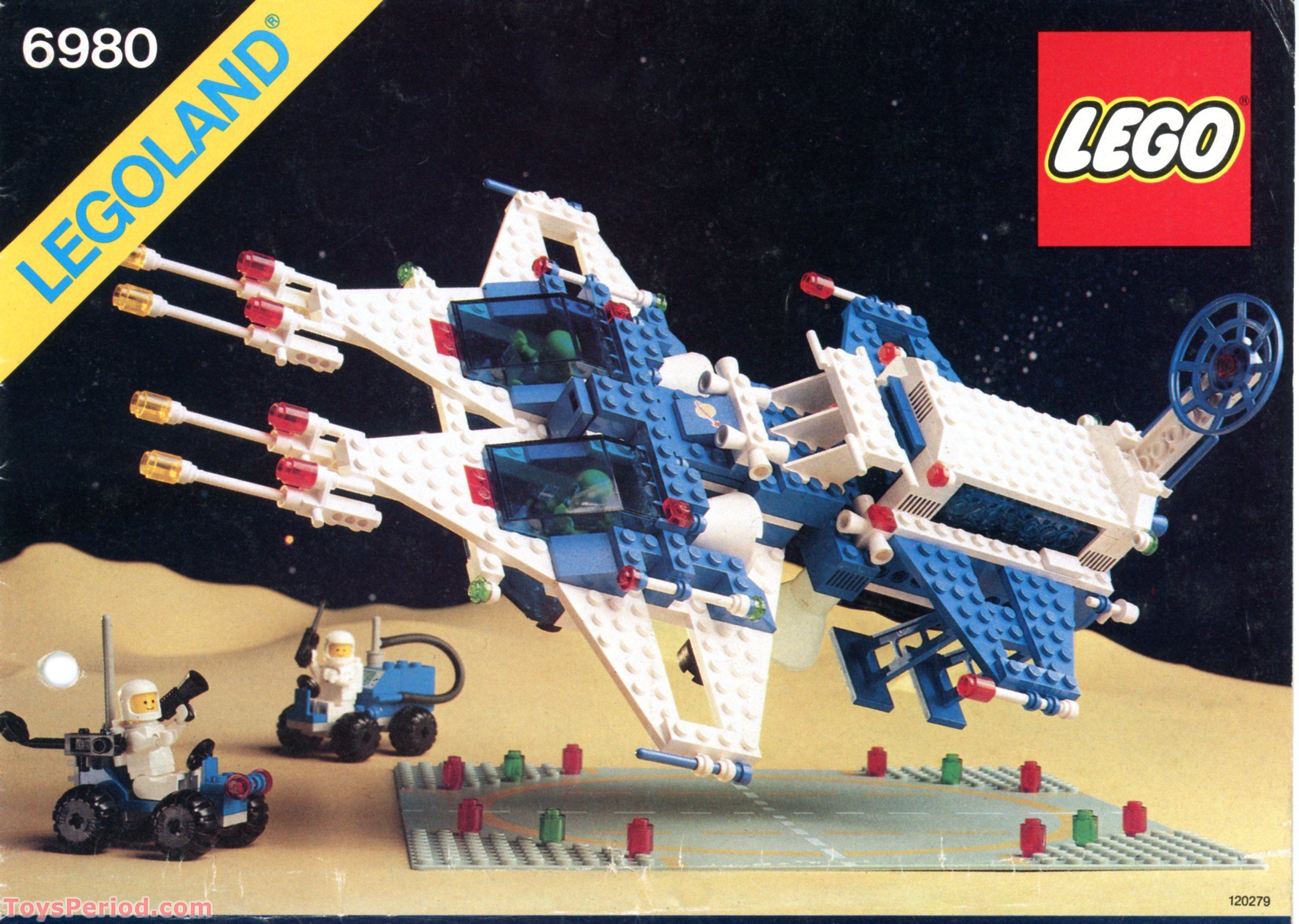 LEGO 6980 Galaxy Commander Instructions and Parts List