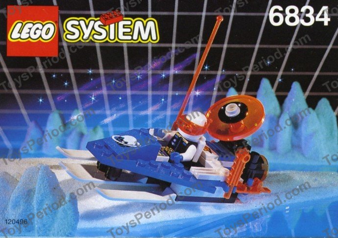 Space Theme Sets - LEGO 6834 Celestial Sled Vintage 1993 Ice