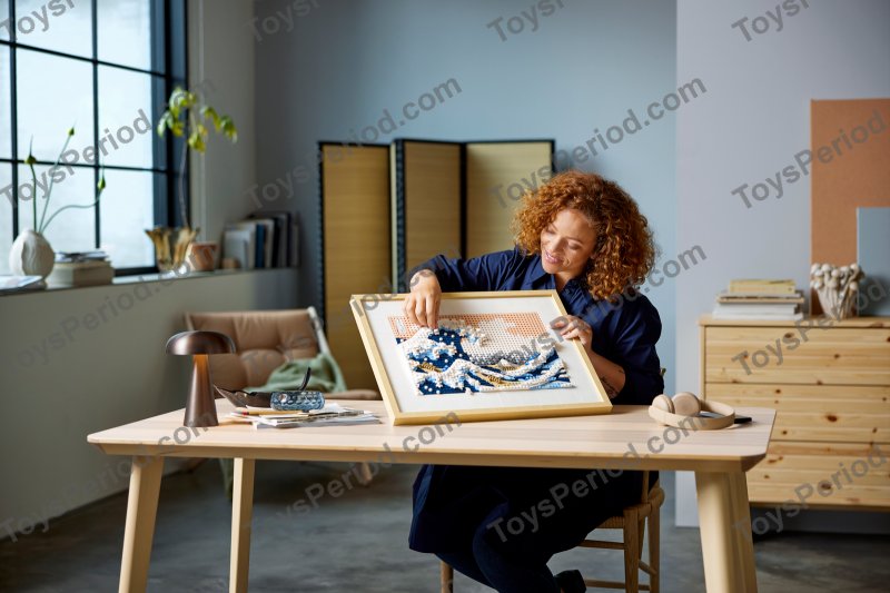 LEGO 31208 Hokusai - The Great Wave Set Parts List