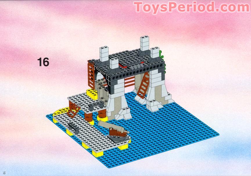 LEGO 6279 Skull Island Instructions and Parts List
