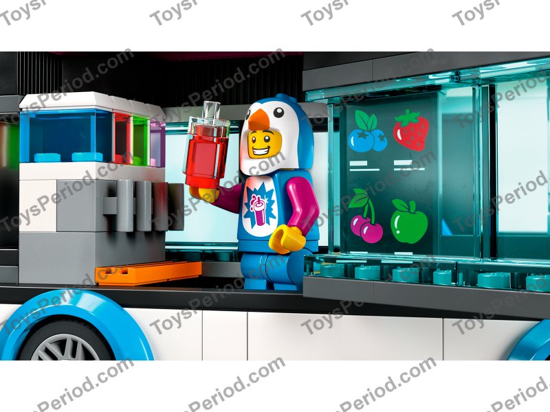 LEGO 60384 Penguin Slushy Van Set Parts List