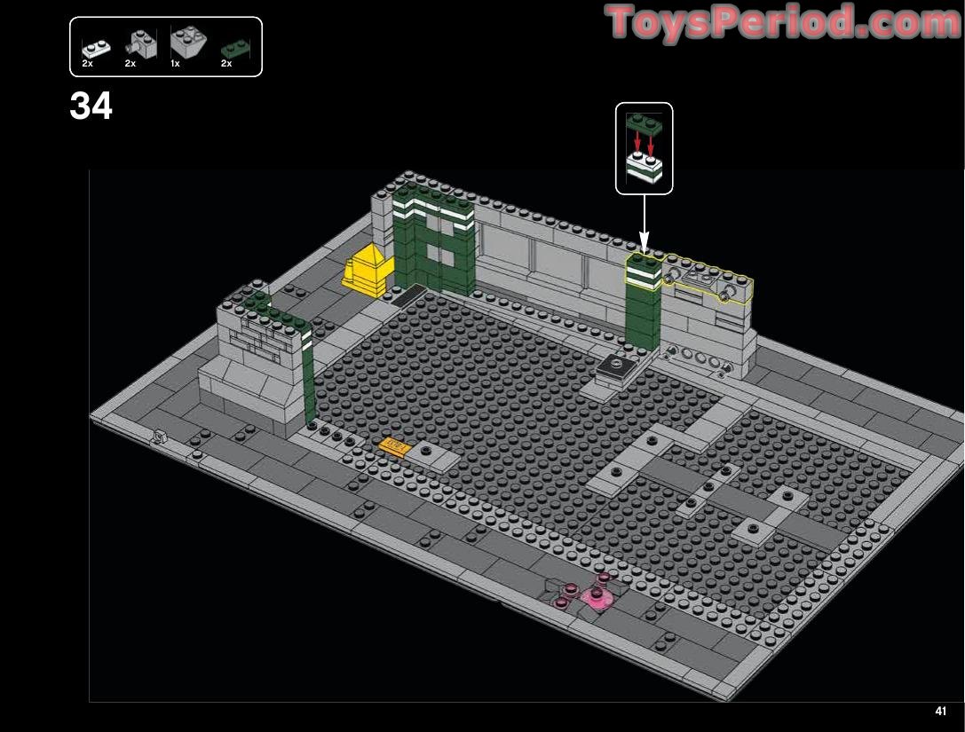 荷物タグ Replacement sticker fits LEGO 75827 - Firehouse Headquarters