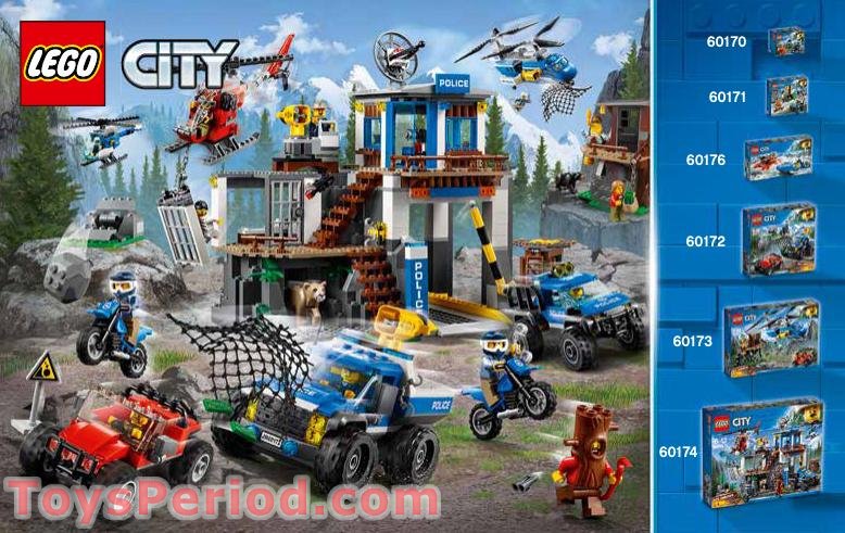 LEGO 60198 Cargo Train Instructions and Parts List