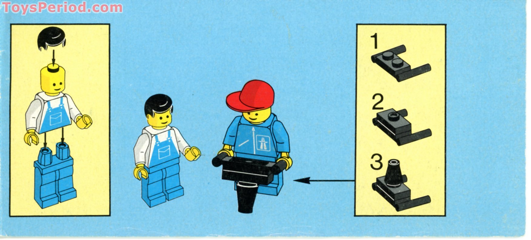 コムギページ LEGO 6481 Light and Sound Construction Crew Instructions and Parts