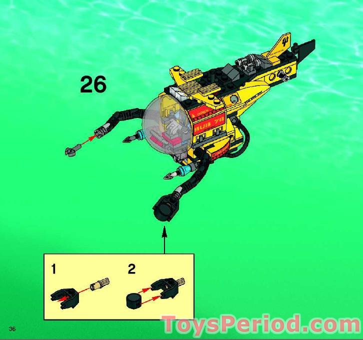 LEGO Aqua Raiders 7776 7775 Aquabase Invasion - Brickipedia, the LEGO Wiki