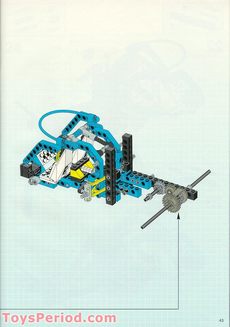◾︎専用 LEGO 8437 Future Car Instructions and Parts List