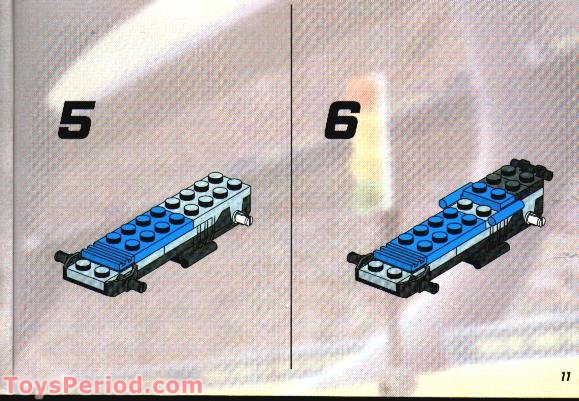 LEGO 4593 Zero Hurricane and Red Blizzard Instructions and Parts List
