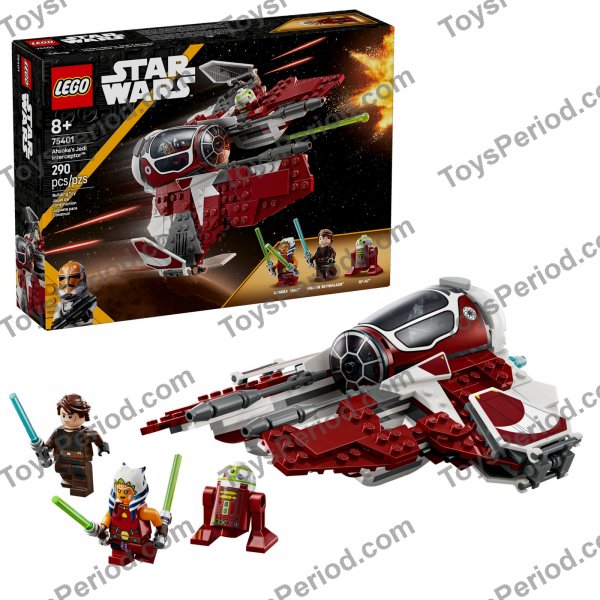 セット専用 LEGO 75401 Ahsoka's Jedi Interceptor Set Parts List