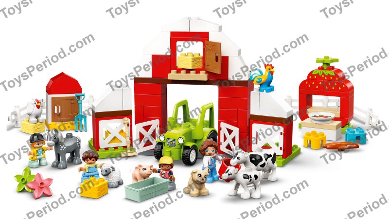 LEGO 10952 Barn, Tractor & Farm Animal Care Set Parts List