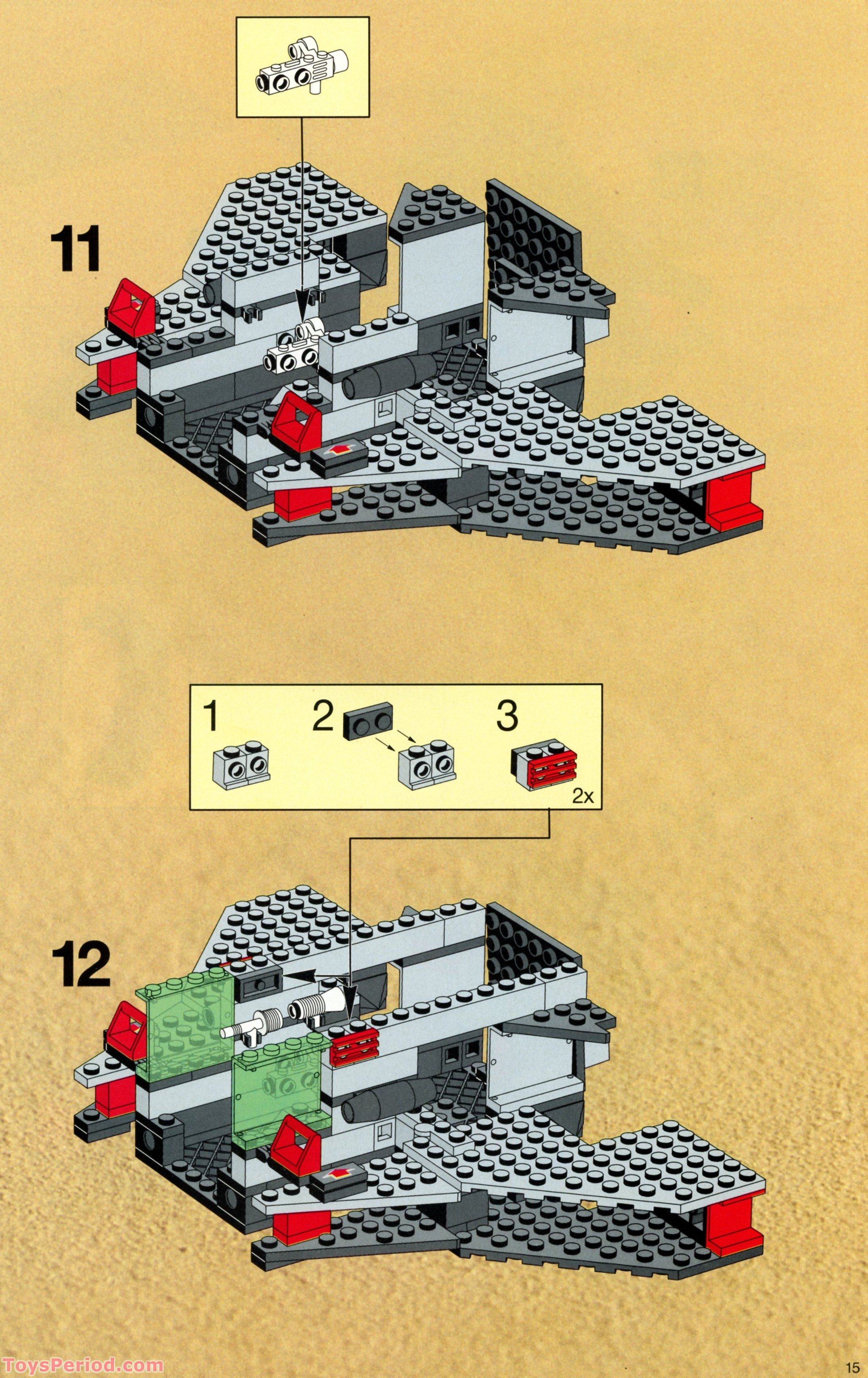 LEGO 6984 Galactic Mediator Instructions and Parts List LEGO 6984 Galactic Mediator Instructions and Parts List