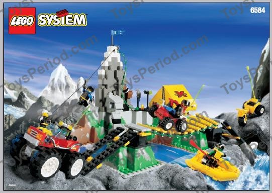 LEGO 6584 Extreme Team Challenge Instructions and Parts List