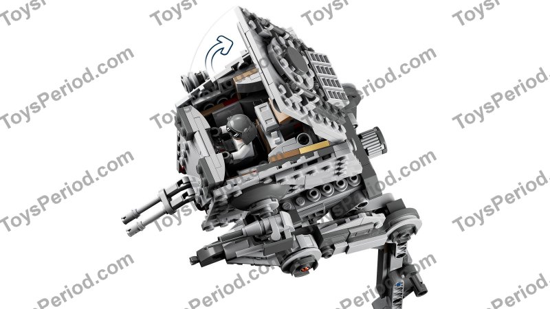 LEGO 75322 Hoth AT-ST Set Parts List