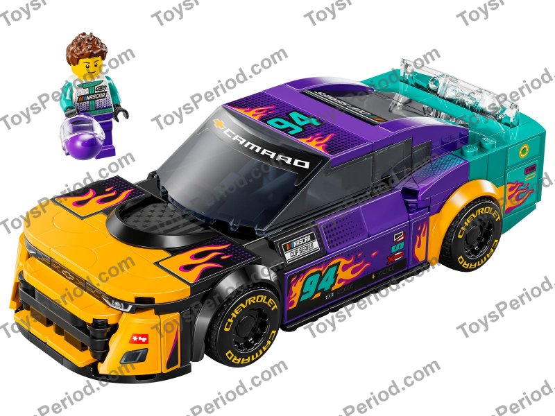 LEGO 76935 NASCAR Next Gen Chevrolet Camaro ZL1 Set Parts List