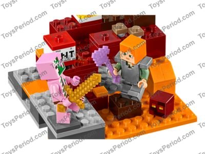 LEGO 21139 The Nether Fight Set Parts List