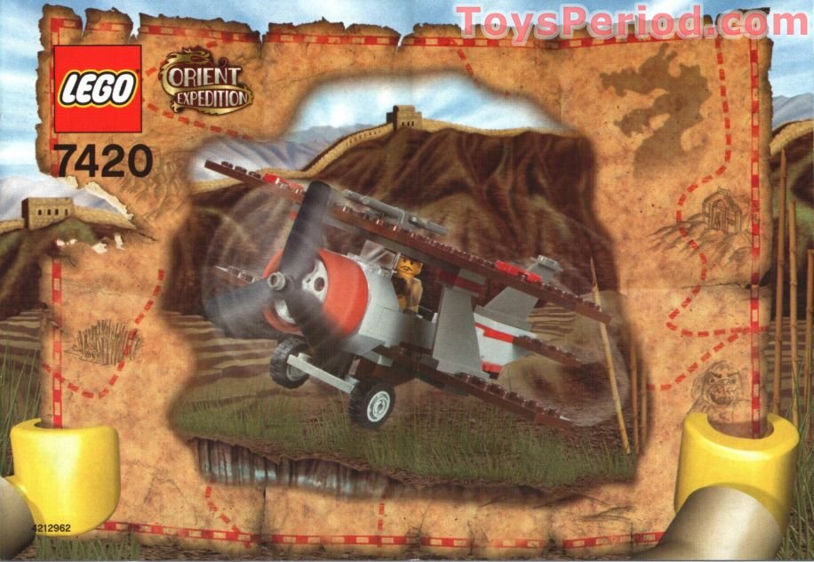 LEGO 7420 Thunder Blazer Instructions and Parts List