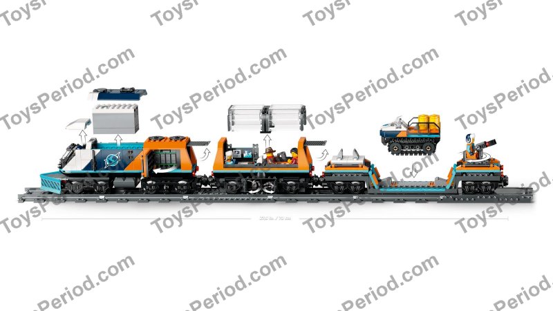 LEGO 60470 Explorer Train Set Parts List