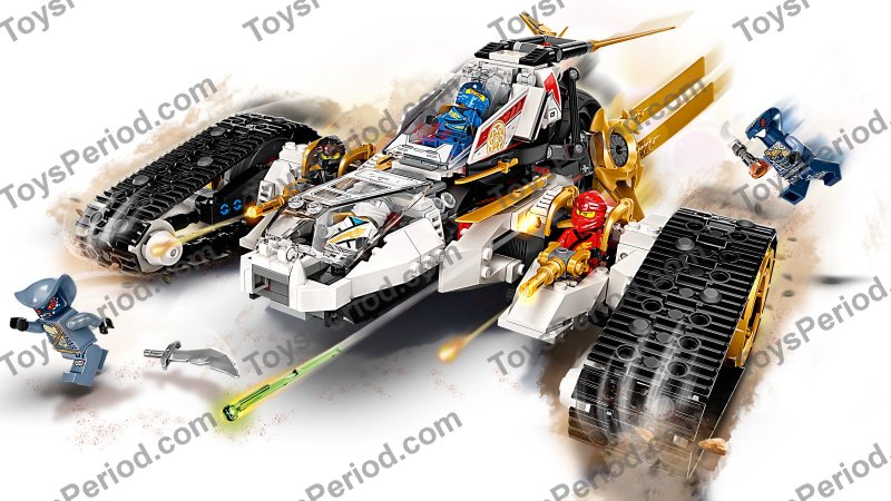 LEGO 71739 Ultra Sonic Raider Set Parts List