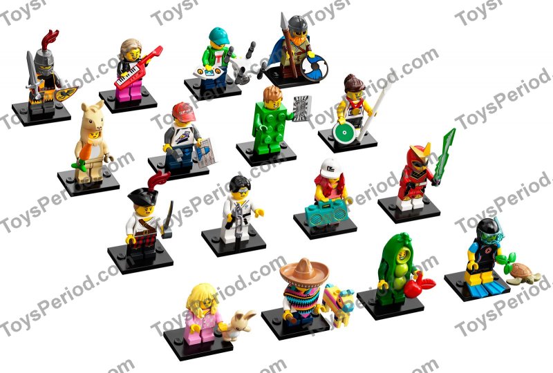 Yu！ LEGO 71027 Minifigure, Series 20 Set Parts List