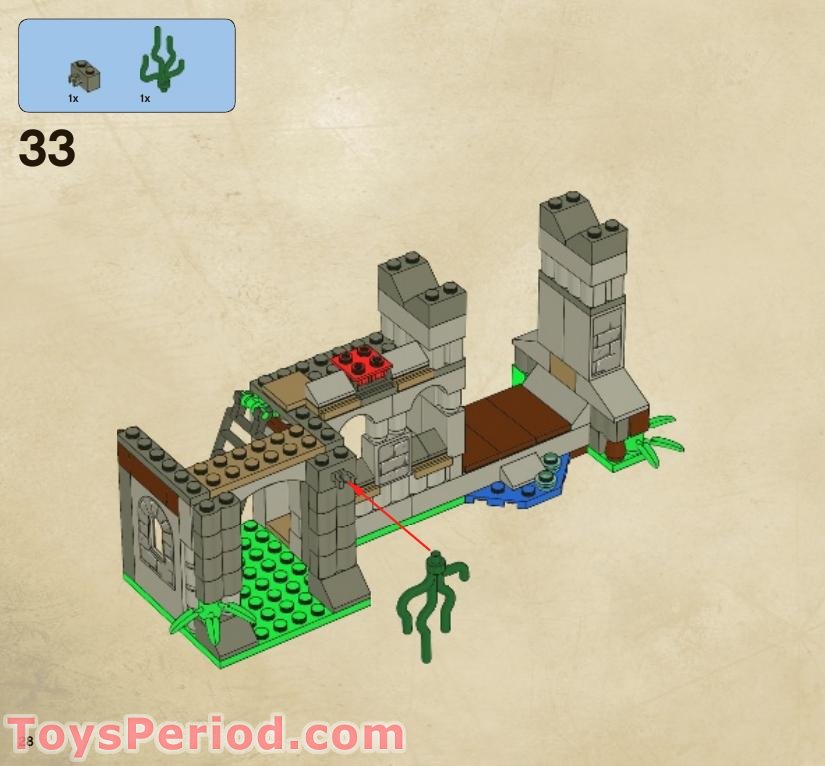 LEGO 4183 The Mill Instructions and Parts List