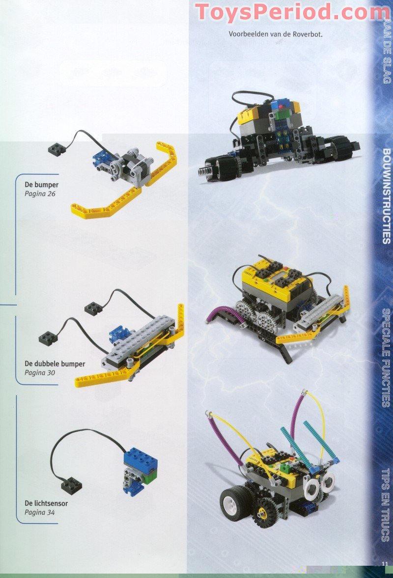 LEGO 3803 Robotics Invention System 1.5 Upgrade Kit Instructions and ...