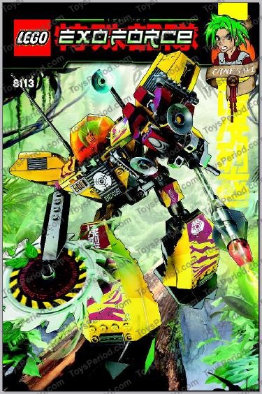 LEGO 8113 Assault Tiger Instructions and Parts List