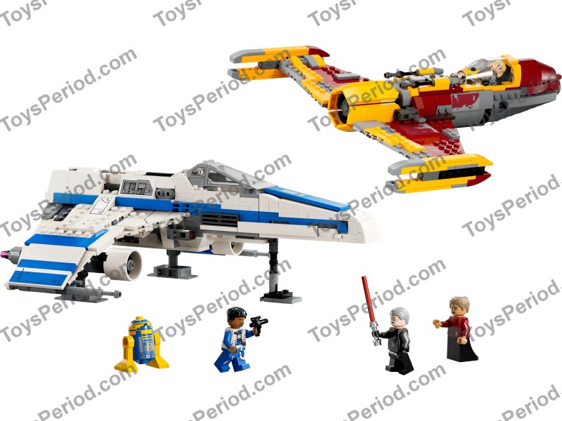 LEGO 75364 New Republic E-Wing vs. Shin Hati's Starfighter Set Parts List
