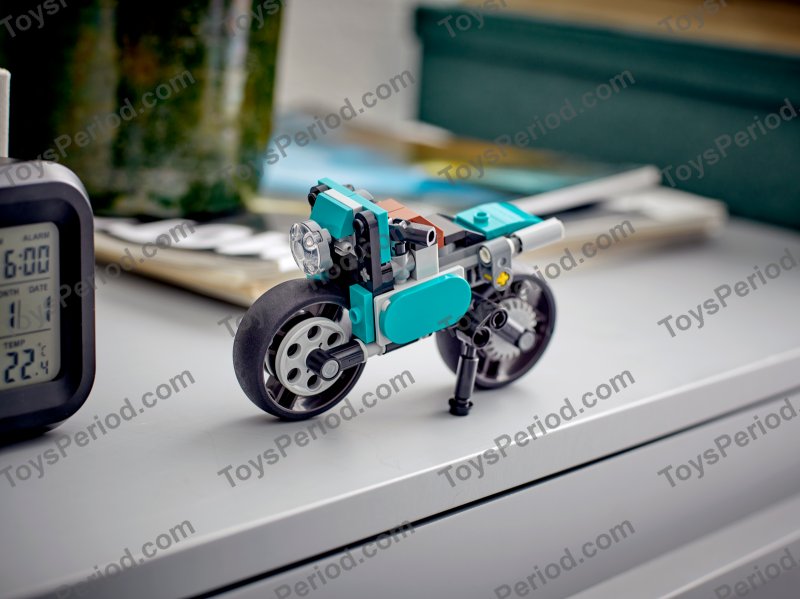 LEGO 31135 Vintage Motorcycle Set Parts List
