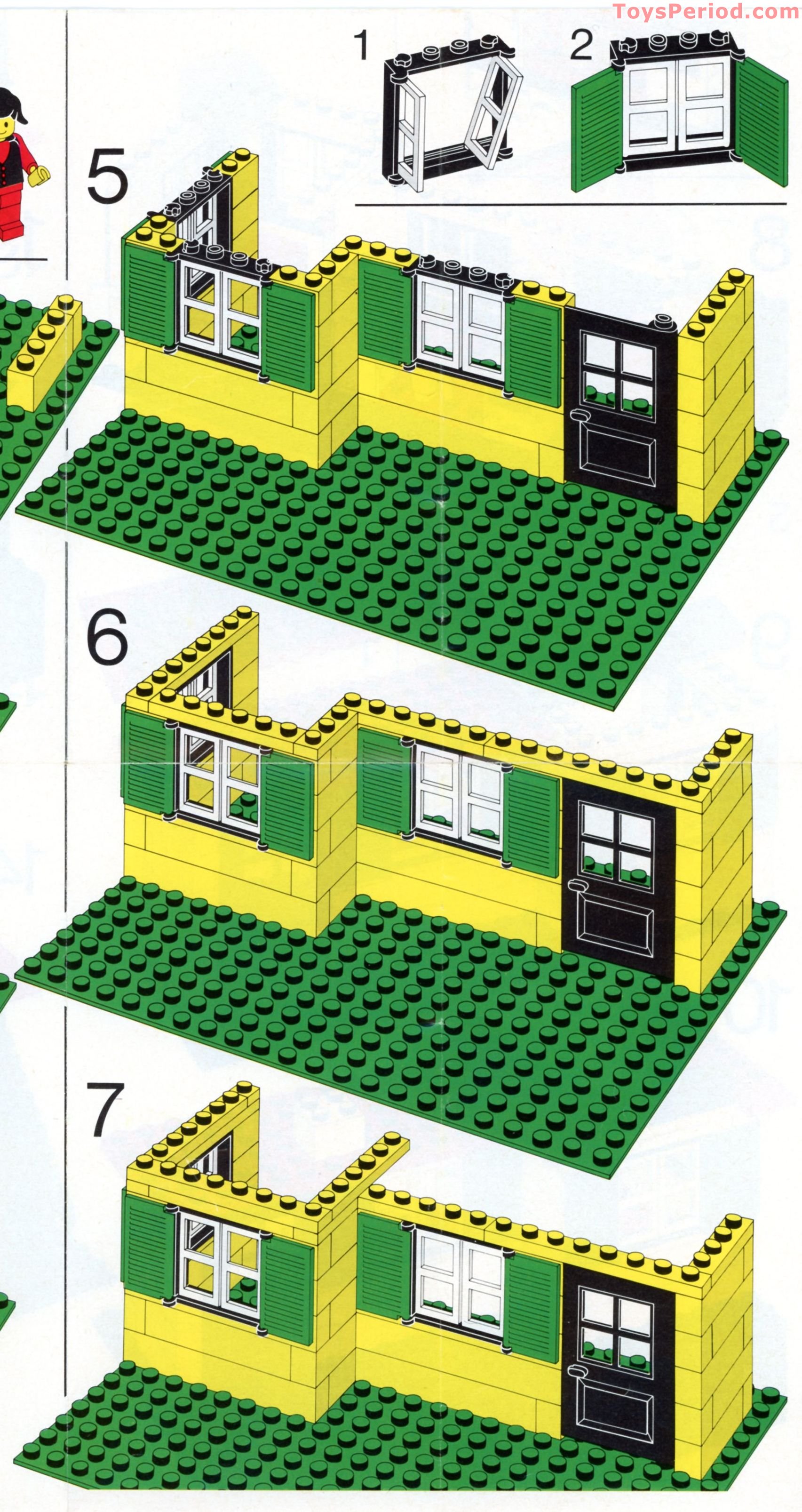 LEGO 6365 Summer Cottage Instructions and Parts List