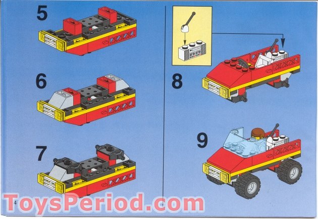 LEGO 1254-1 Shell Promotional Set - Service Station Series 