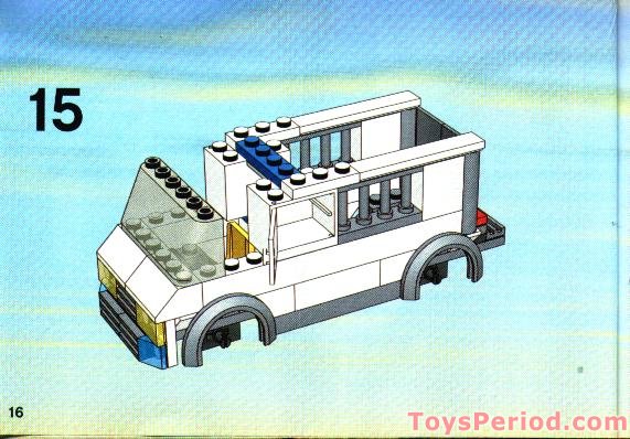 LEGO 7245-2 Prisoner Transport - Blue Sticker Version Set ...