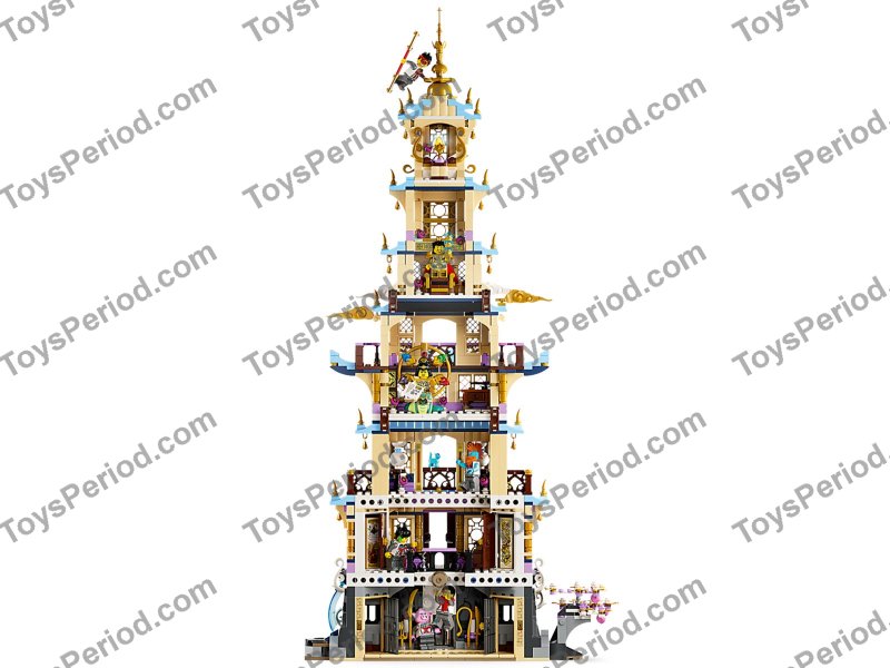 LEGO 80058 Celestial Pagoda Set Parts List