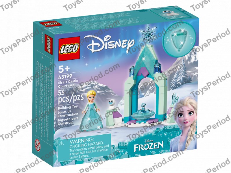 Lego 43199 Elsas Castle Courtyard Set Parts Inventory And Instructions Lego Reference Guide