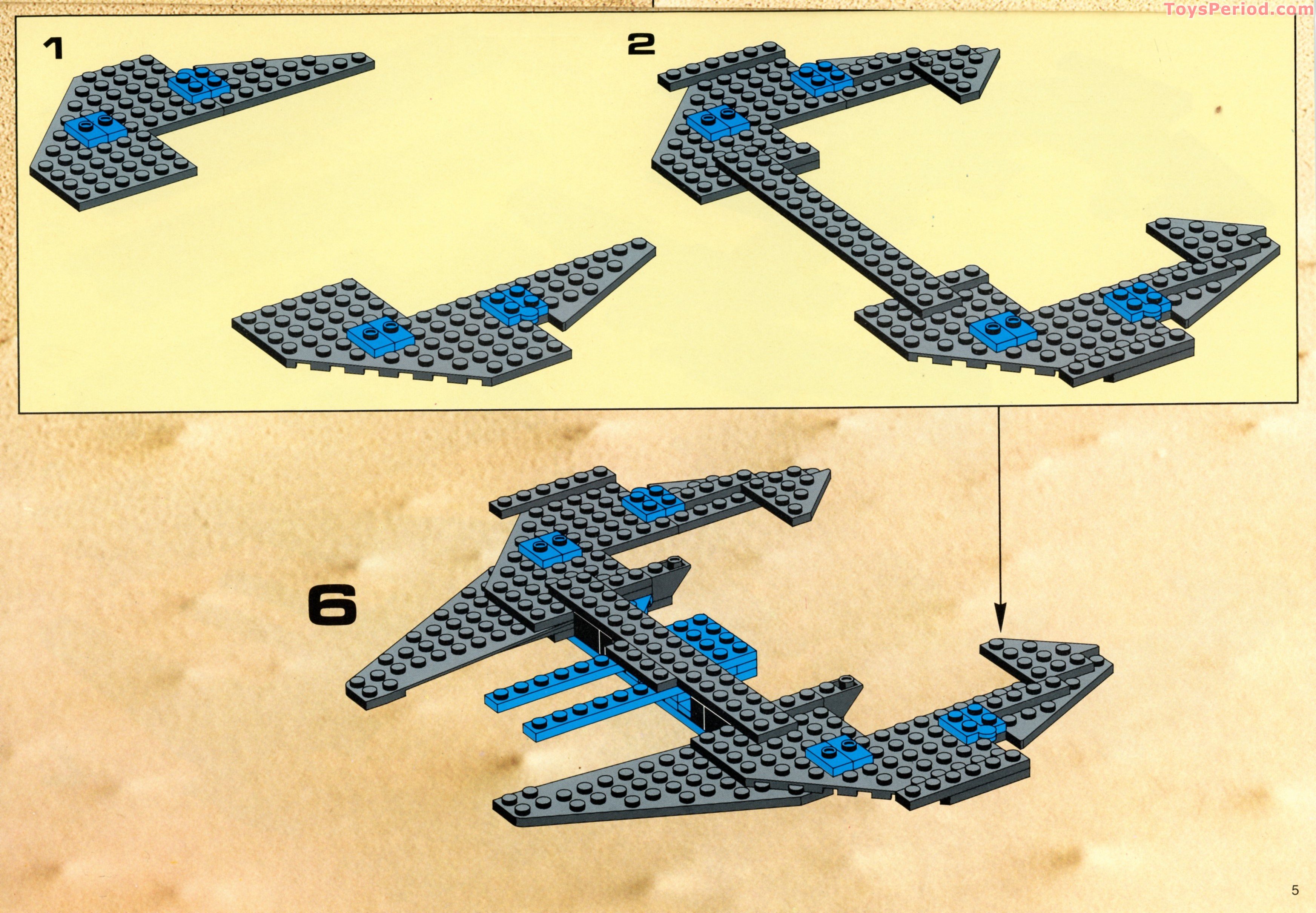 LEGO 6986 Mission Commander Instructions and Parts List