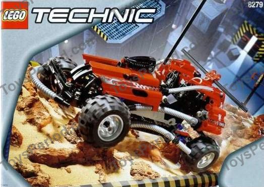 LEGO 8279 4wd X-Track Instructions and Parts List