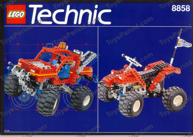 ugi出品 LEGO 8858-1 Rebel Wrecker Instructions and Parts List