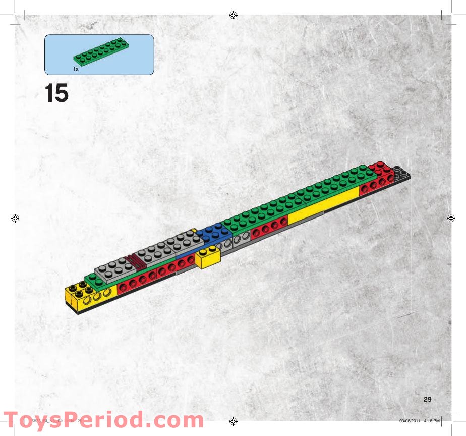 LEGO 5886 T-Rex Hunter Instructions and Parts List