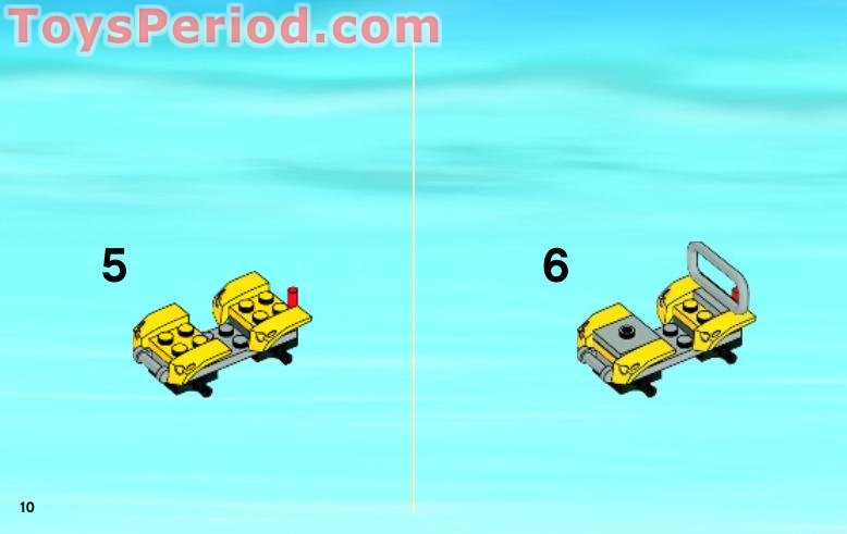 LEGO 4644 Marina Instructions and Parts List