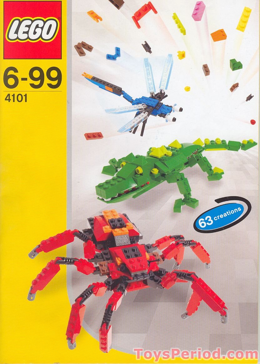 LEGO 4101 Wild Collection Instructions and Parts List