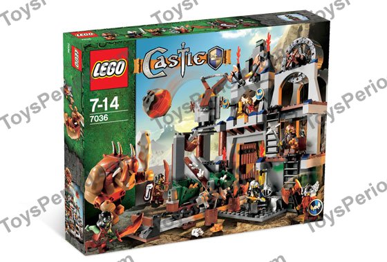 みぃページ LEGO 7036 Dwarves' Mine Instructions and Parts List
