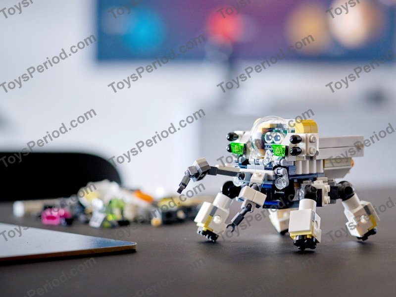 LEGO 31115 Space Mining Mech Set Parts List