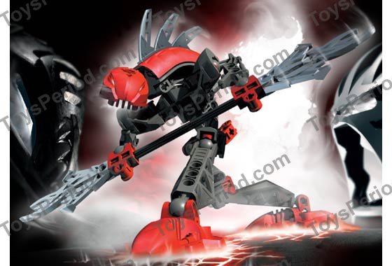 LEGO 8592-3 Turahk - with Mini Cd-Rom Instructions and Parts List