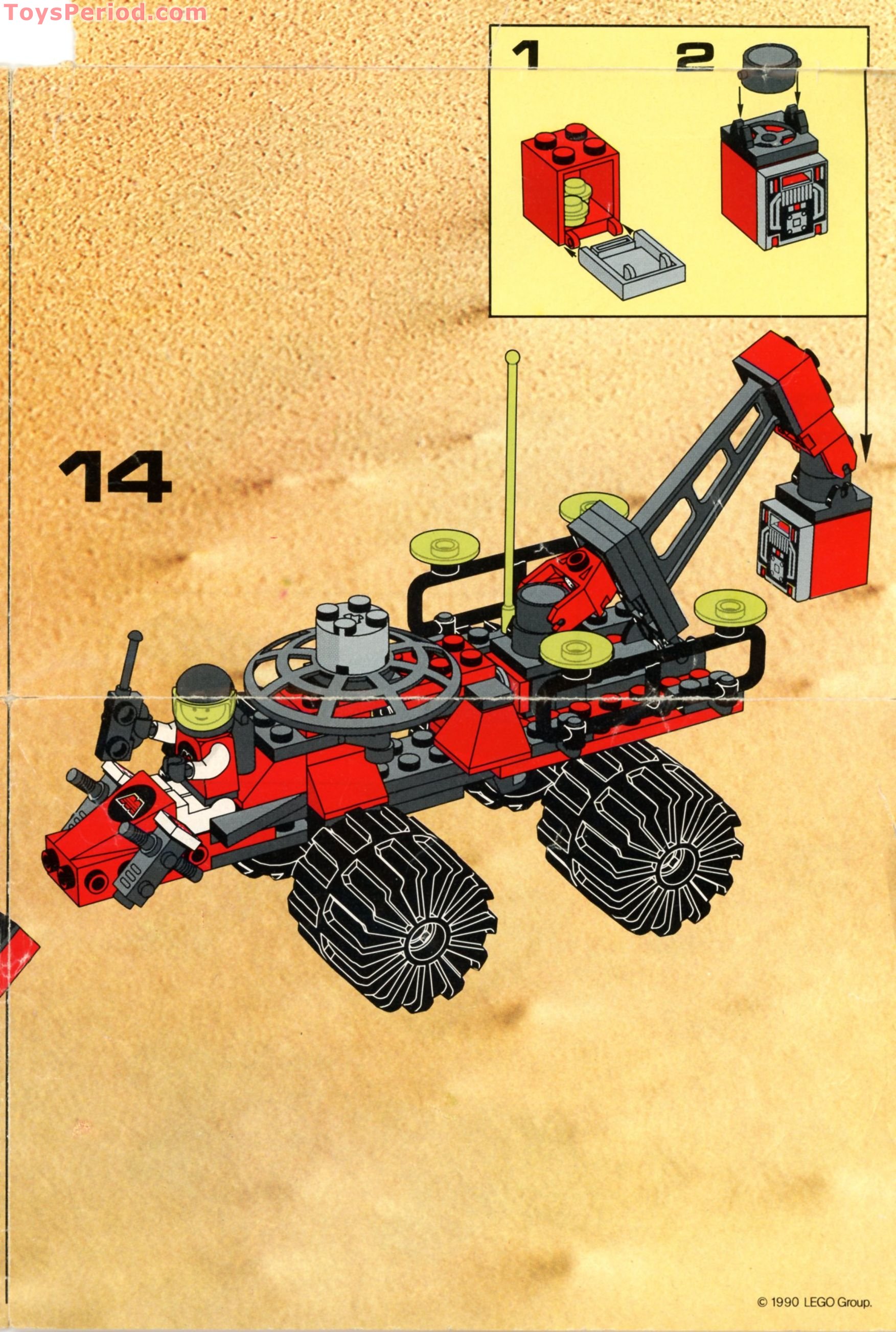 LEGO 6896 Celestial Forager Instructions and Parts List