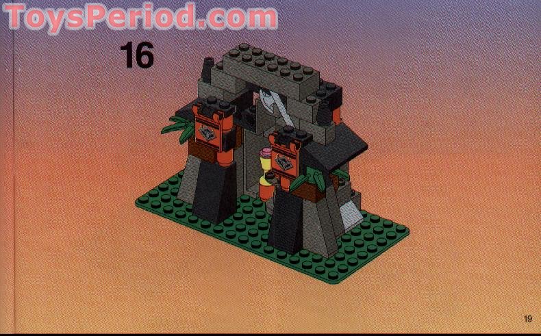 LEGO 6045 Ninja Surprise Instructions and Parts List