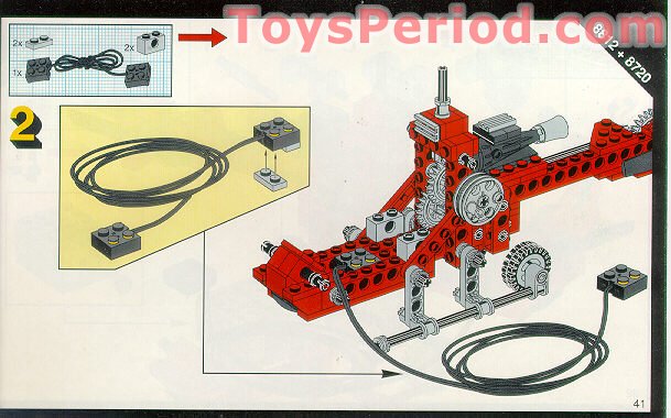LEGO 8812 Aero Hawk II Instructions and Parts List