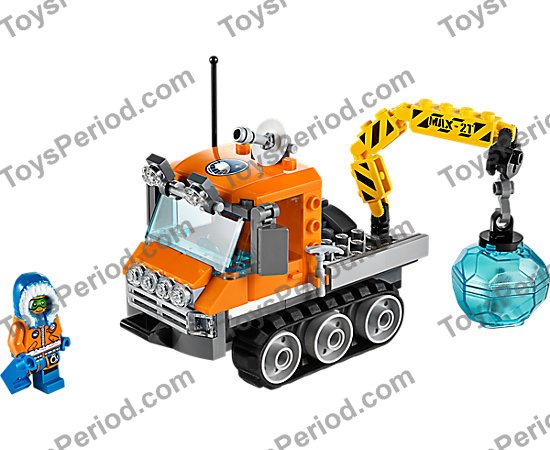 LEGO 60033 Arctic Ice Crawler Set Parts List