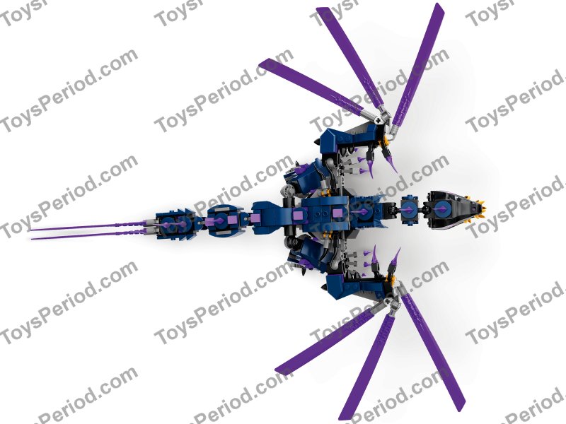 LEGO 71742 Overlord Dragon Set Parts List