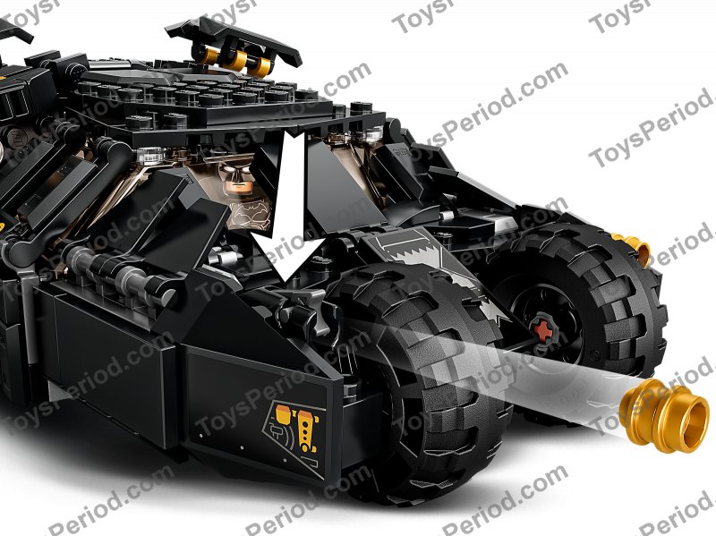 LEGO 76239 Batmobile Tumbler: Scarecrow Showdown Set Parts List
