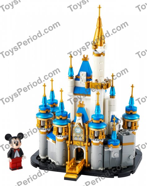 LEGO 40478 Mini Disney Castle Set Parts List