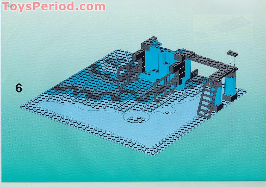 あおページ LEGO 6190 Shark's Crystal Cave - Aquashark Sea Wolf Instructions